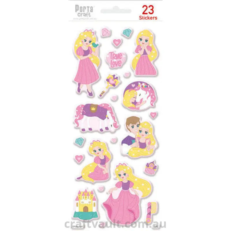 Sticker Sheets #012 Princess