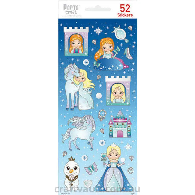 Sticker Sheets #012 Princess