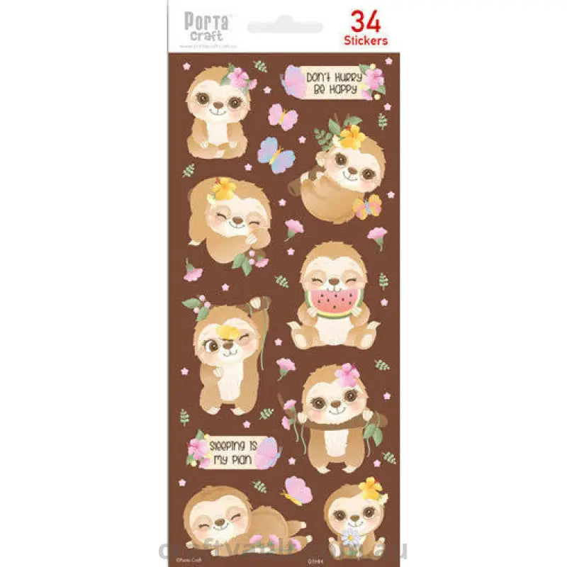 Sticker Sheets #01HH Animals