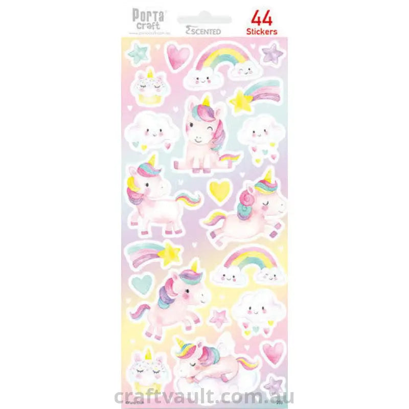 Sticker Sheets #025 Unicorn