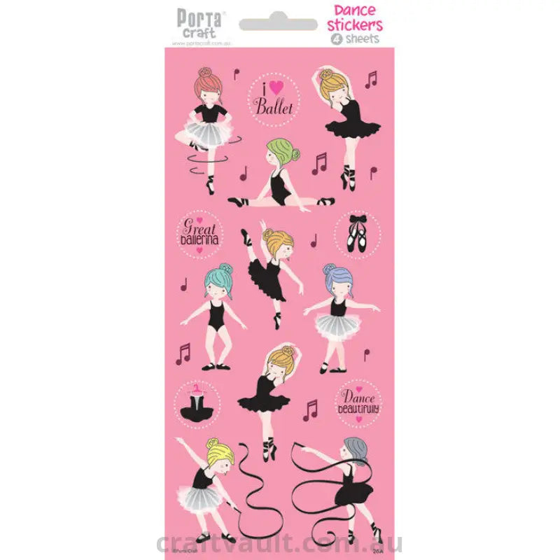 Sticker Sheets #026 Dance