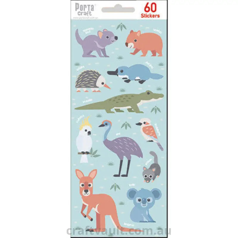 Sticker Sheets #028 Aussie