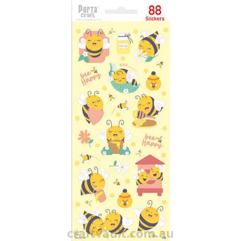 Sticker Sheets #032 Bees