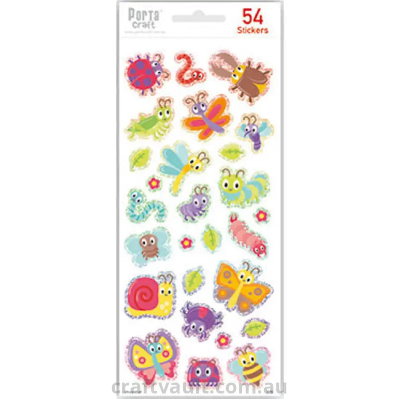 Sticker Sheets #032 Insects