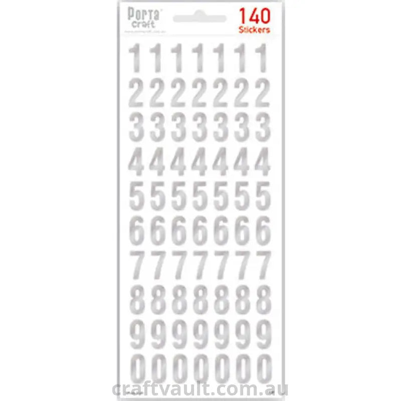 Sticker Sheets #033 Numeric