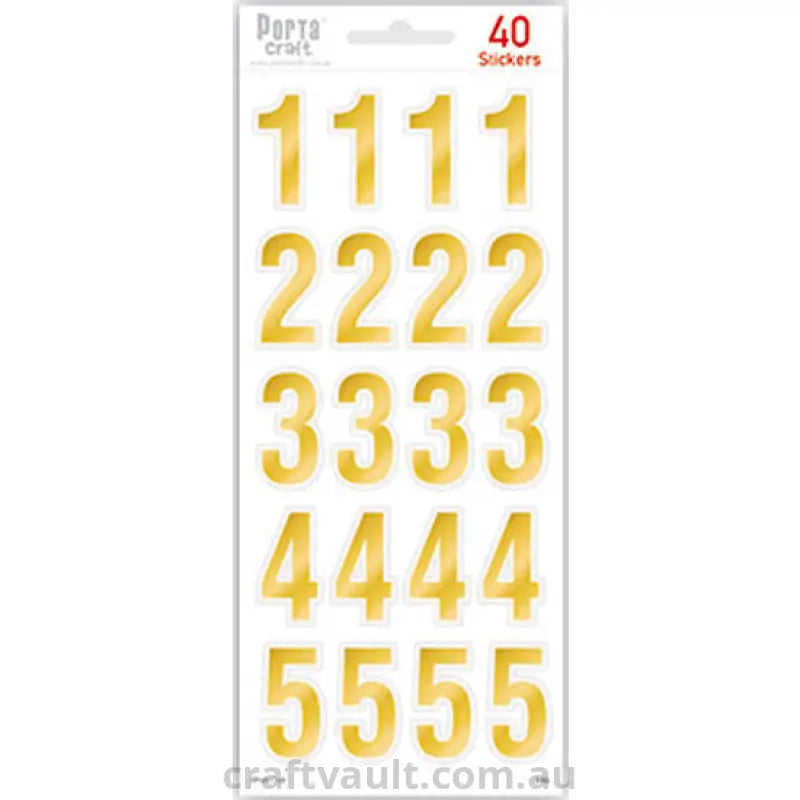Sticker Sheets #033 Numeric
