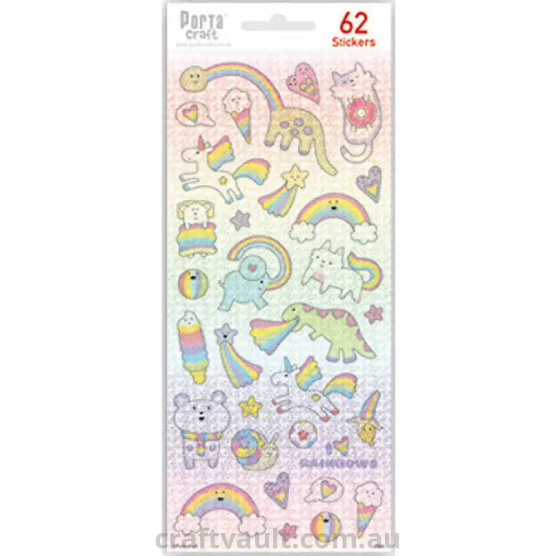 Sticker Sheets #038 Rainbow