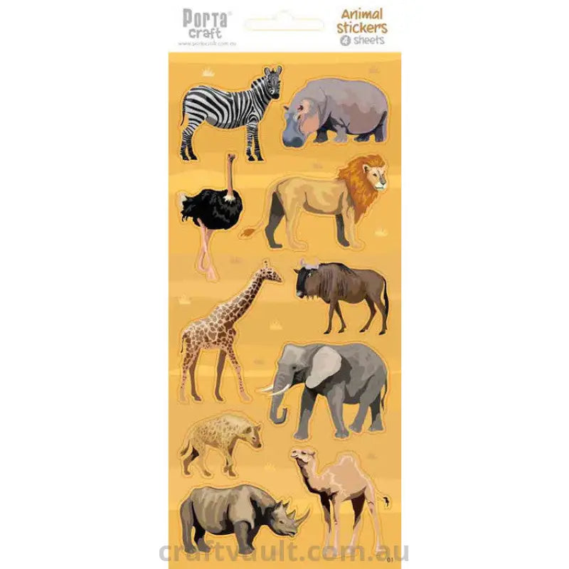 Sticker Sheets #1 Animals