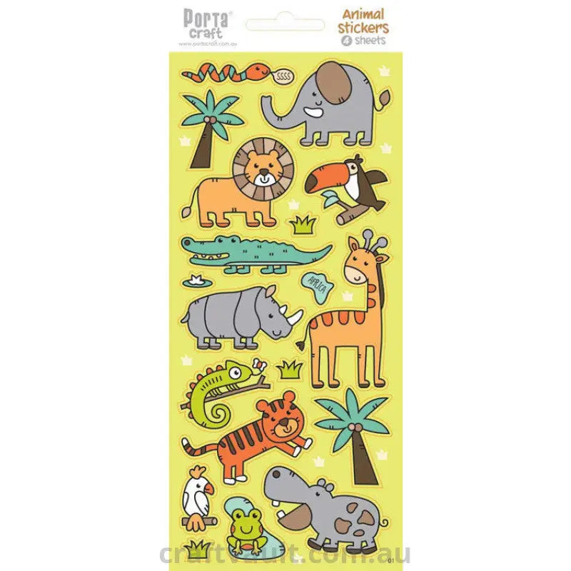Sticker Sheets #1 Animals