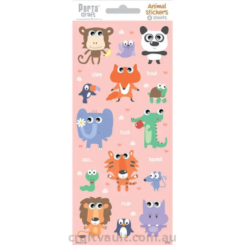 Sticker Sheets #1 Animals