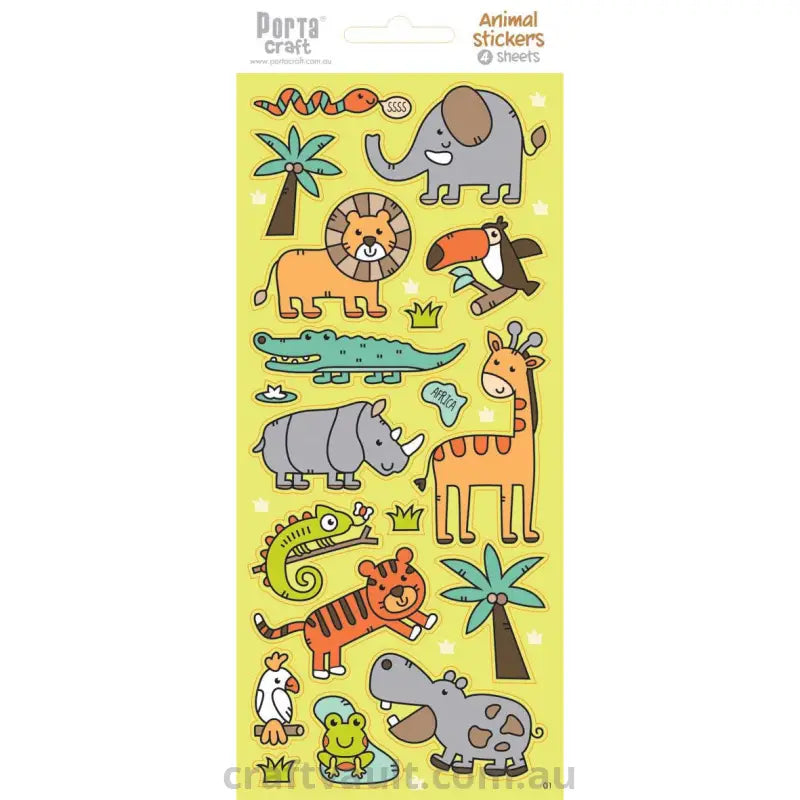 Sticker Sheets #1 Animals