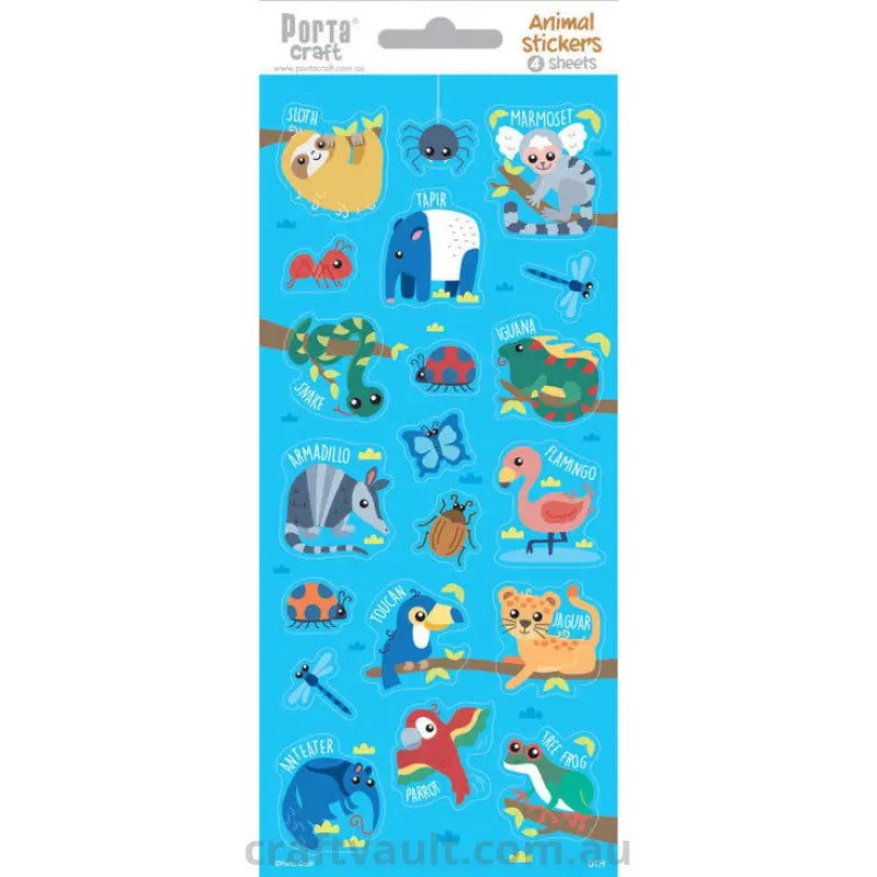 Sticker Sheets #1 Animals