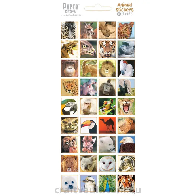 Sticker Sheets #1 Animals