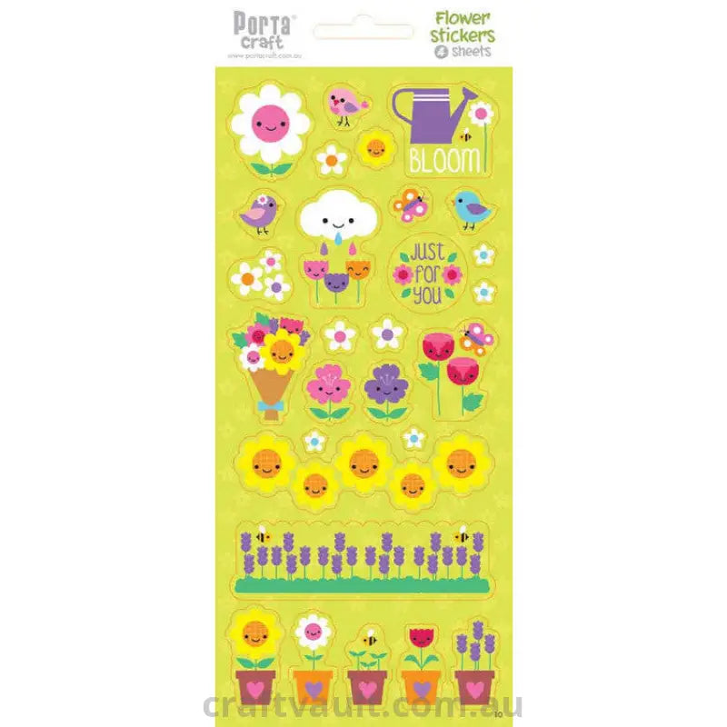 Sticker Sheets #10 Flower