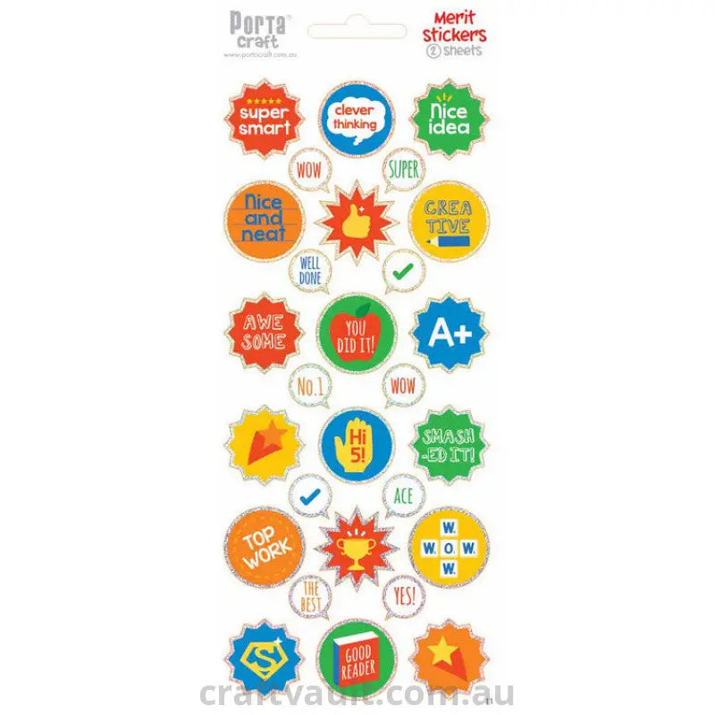 Sticker Sheets #11 Merit