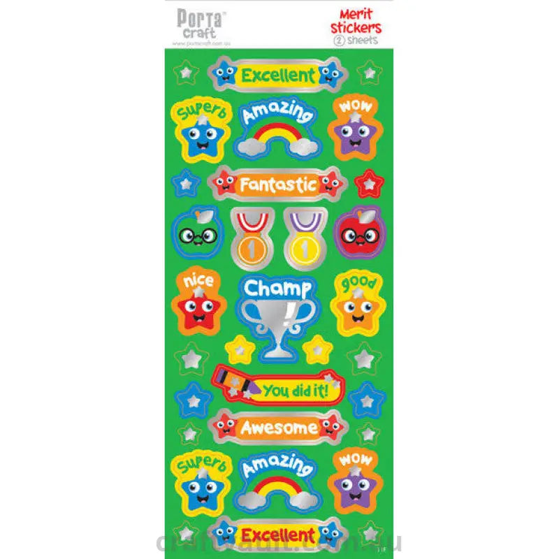 Sticker Sheets #11 Merit