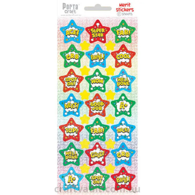 Sticker Sheets #11 Merit