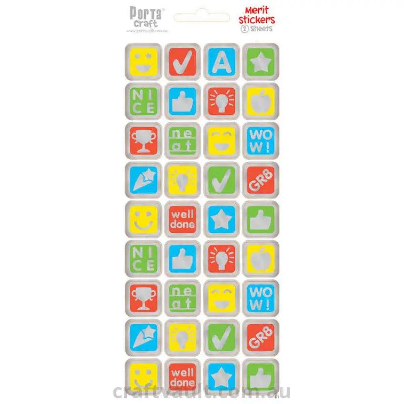 Sticker Sheets #11 Merit