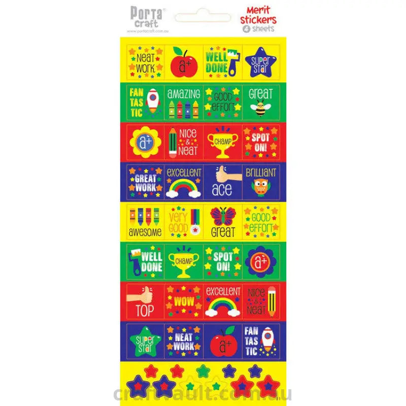 Sticker Sheets #11 Merit