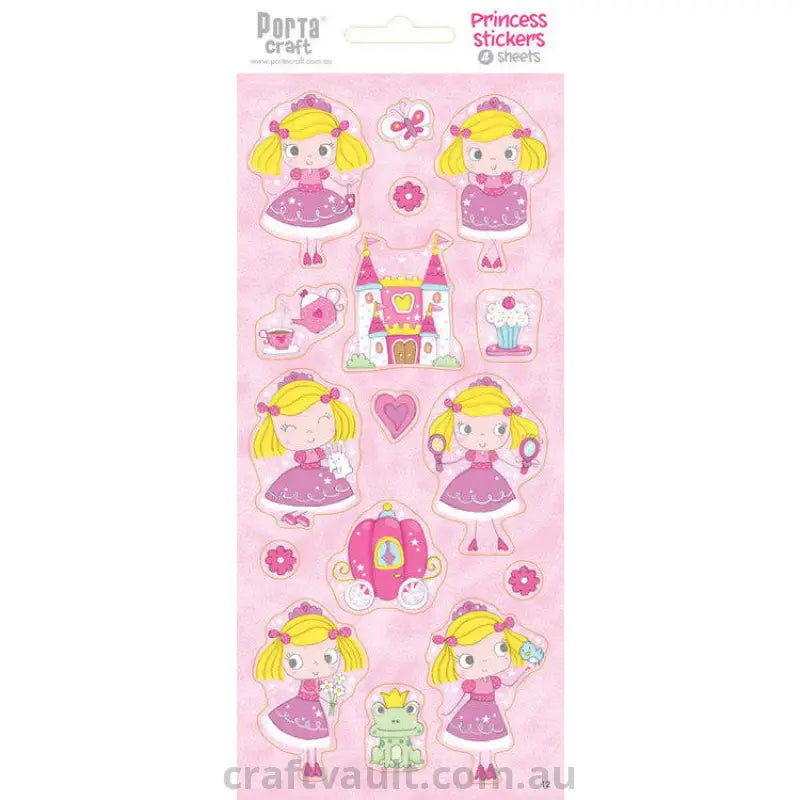 Sticker Sheets #12 Princess