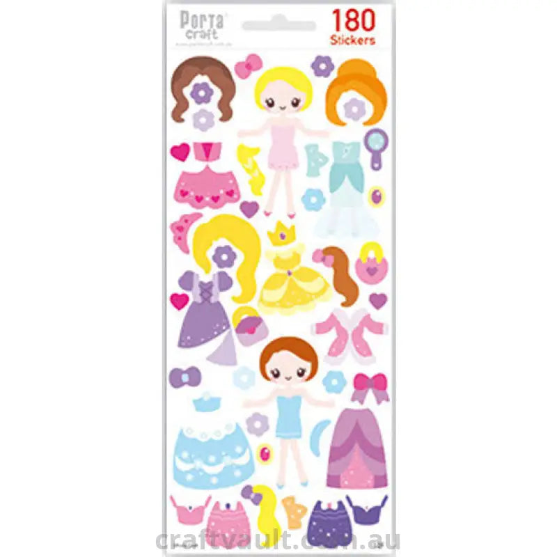 Sticker Sheets #12 Princess