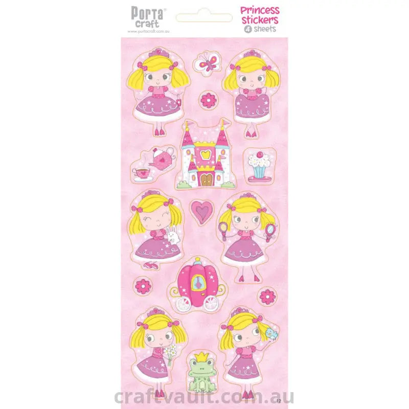 Sticker Sheets #12 Princess