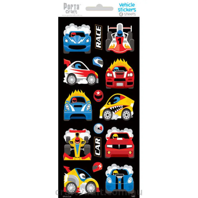 Sticker Sheets #14 Vehicle
