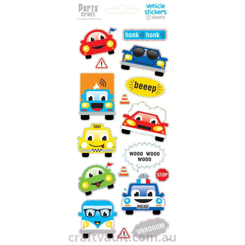 Sticker Sheets #14 Vehicle