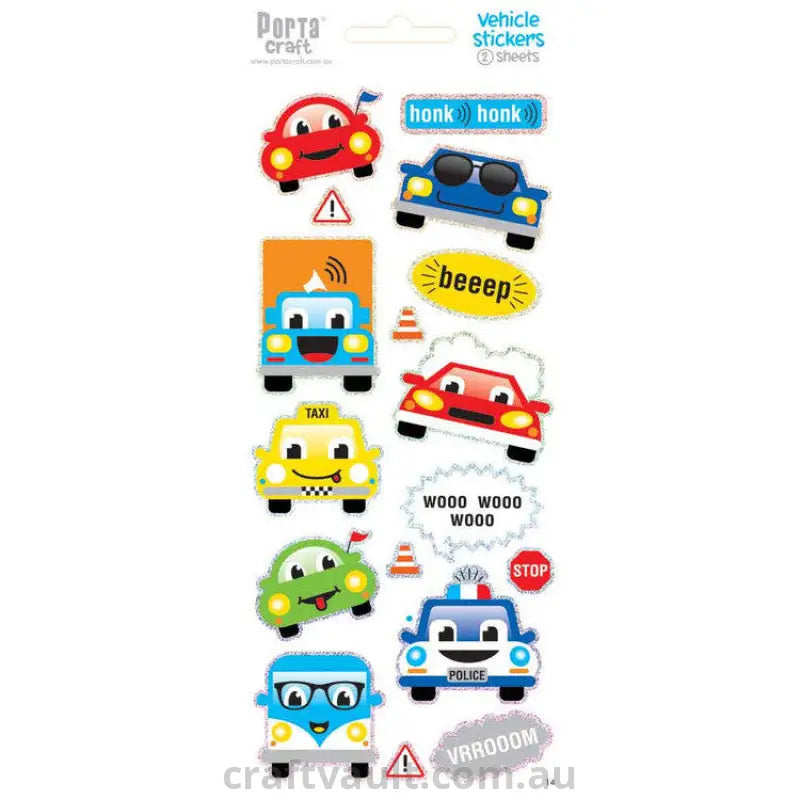 Sticker Sheets #14 Vehicle