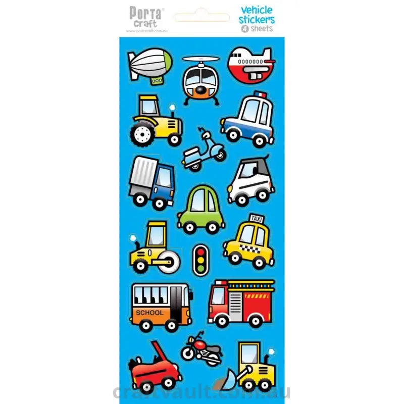Sticker Sheets #14 Vehicle
