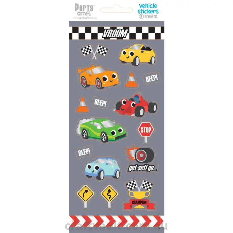 Sticker Sheets #14 Vehicle