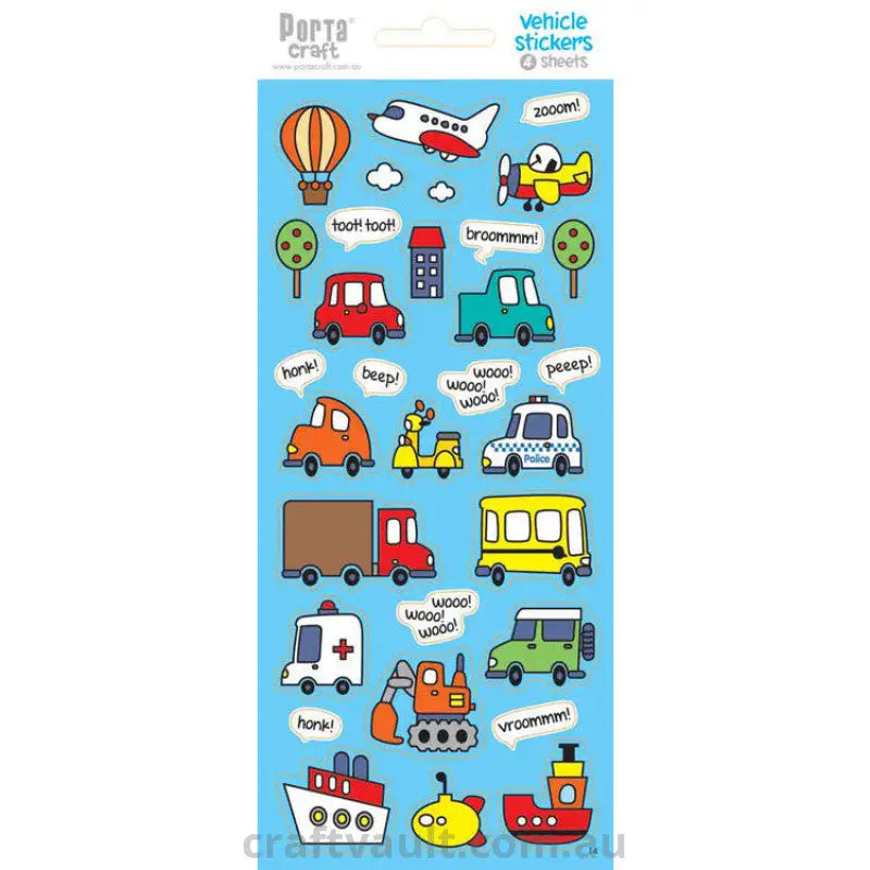 Sticker Sheets #14 Vehicle