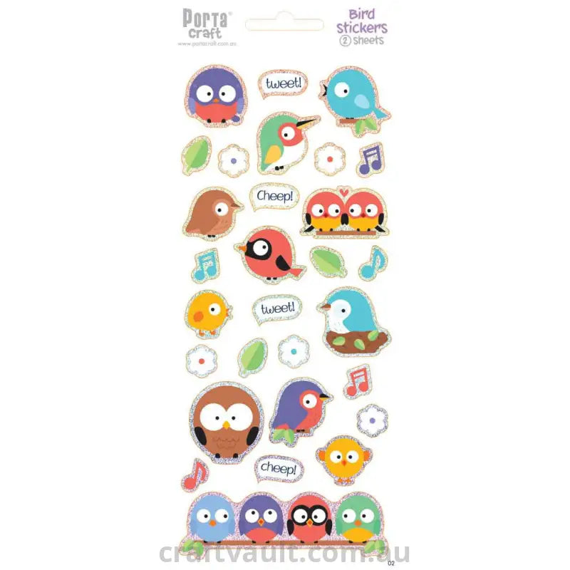 Sticker Sheets #2 Animals