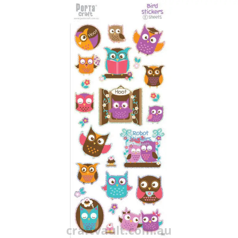 Sticker Sheets #2 Birds