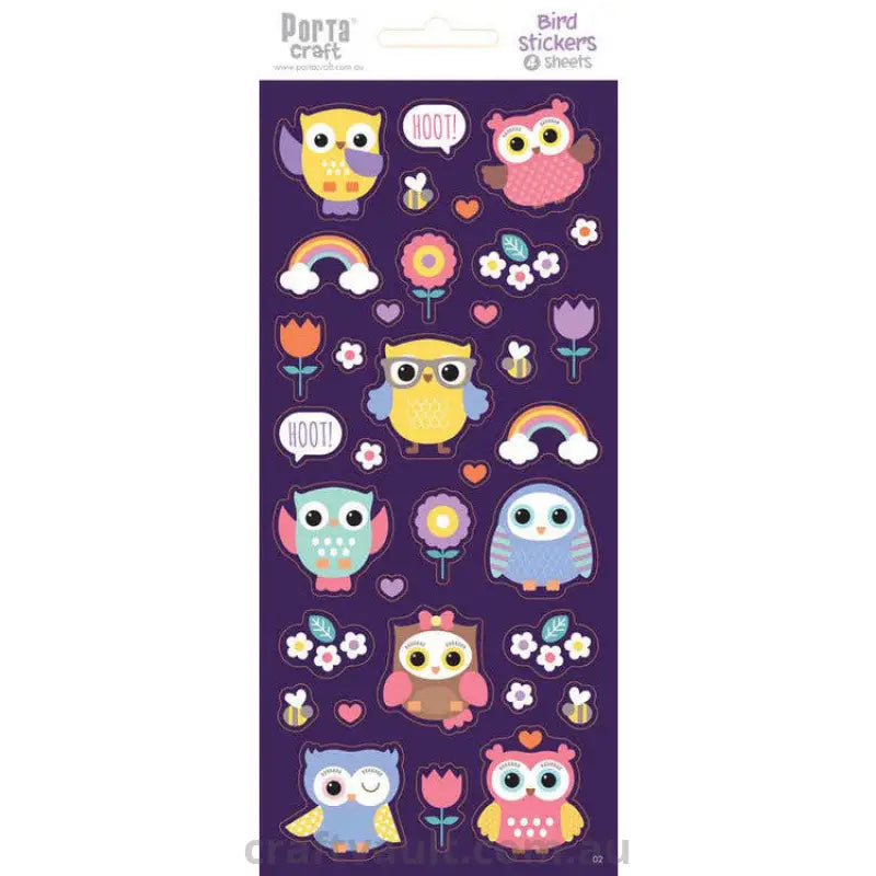 Sticker Sheets #2 Birds