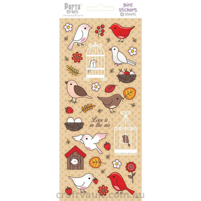 Sticker Sheets #2 Birds