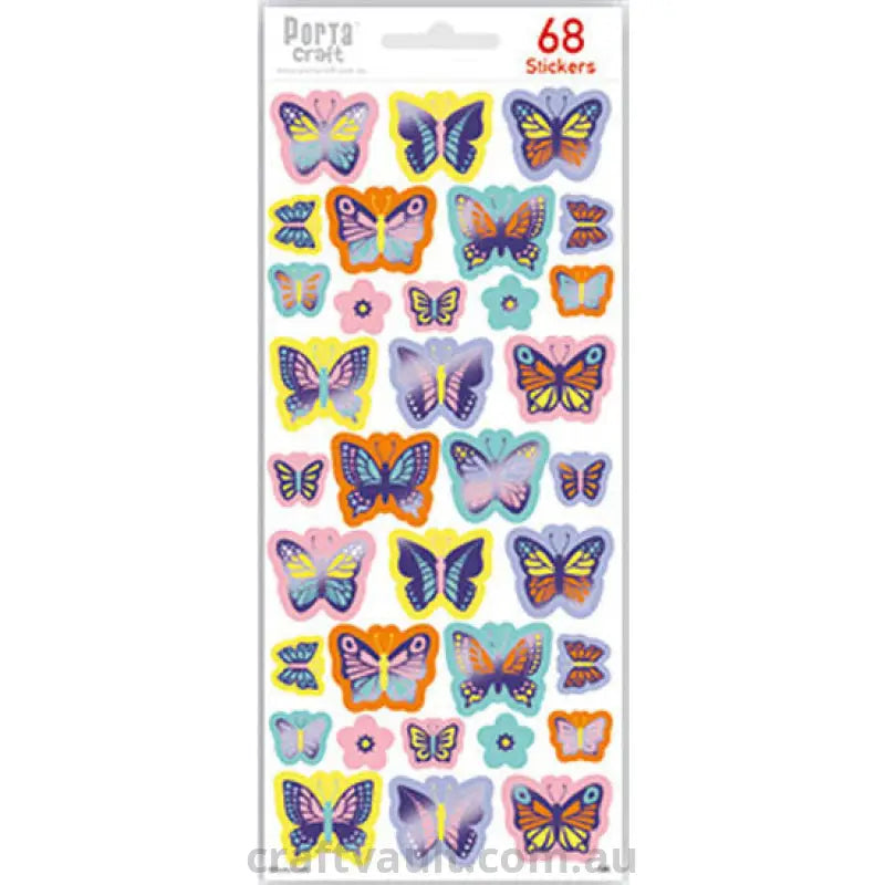 Sticker Sheets #4 Butterfly