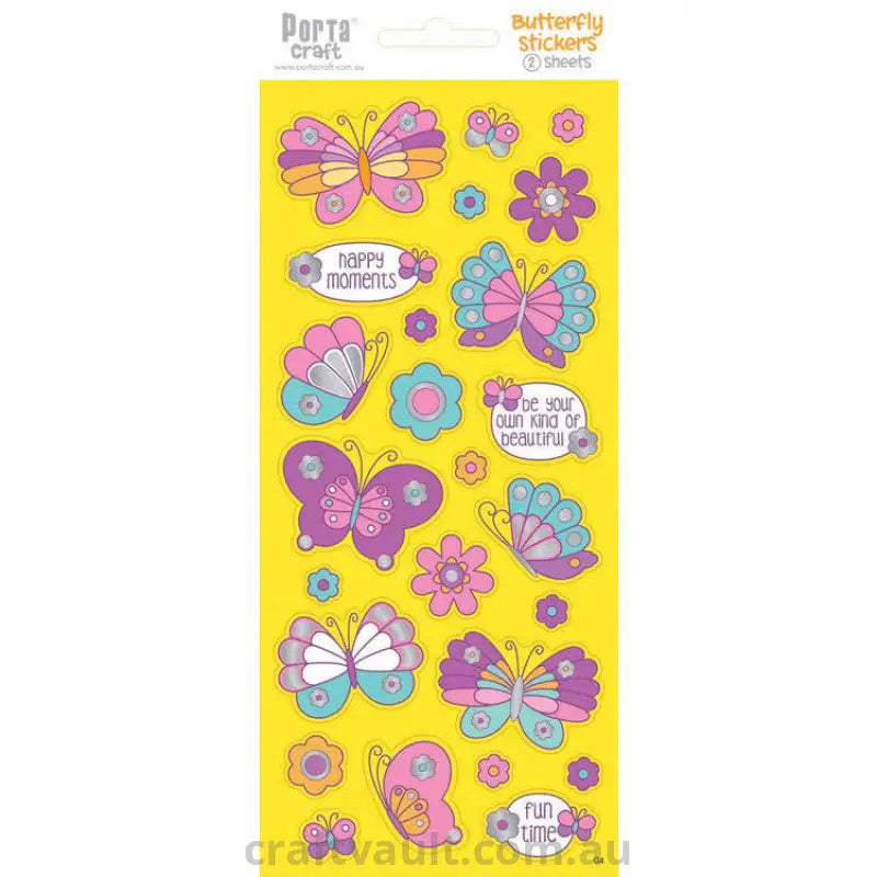 Sticker Sheets #4 Butterfly