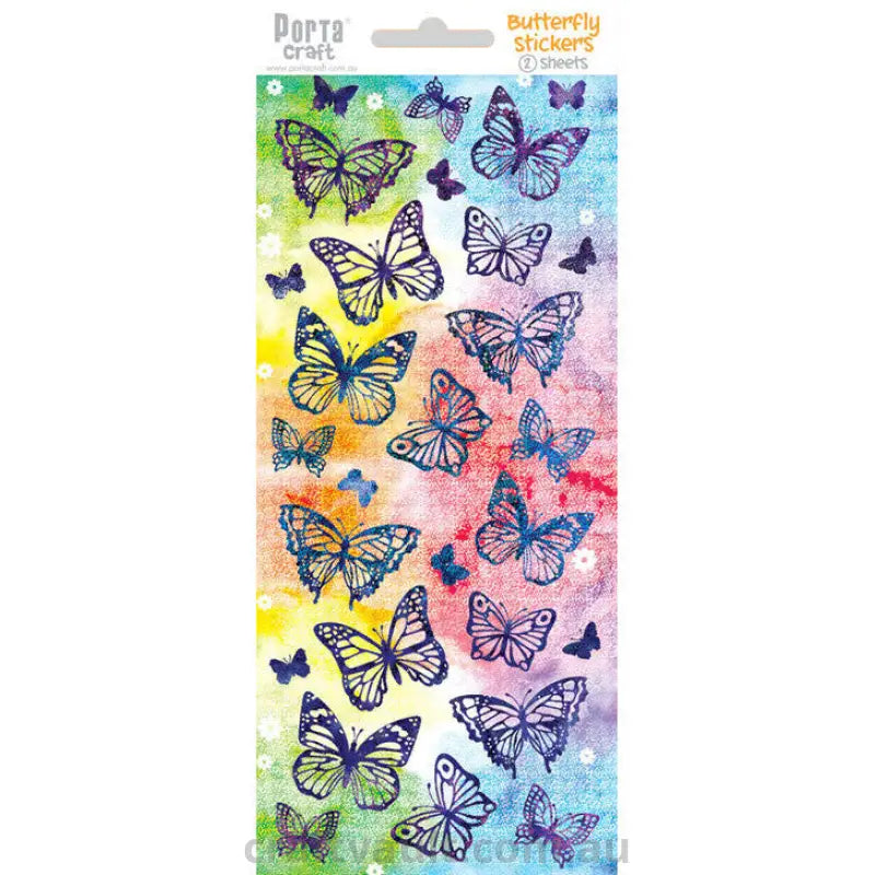 Sticker Sheets #4 Butterfly