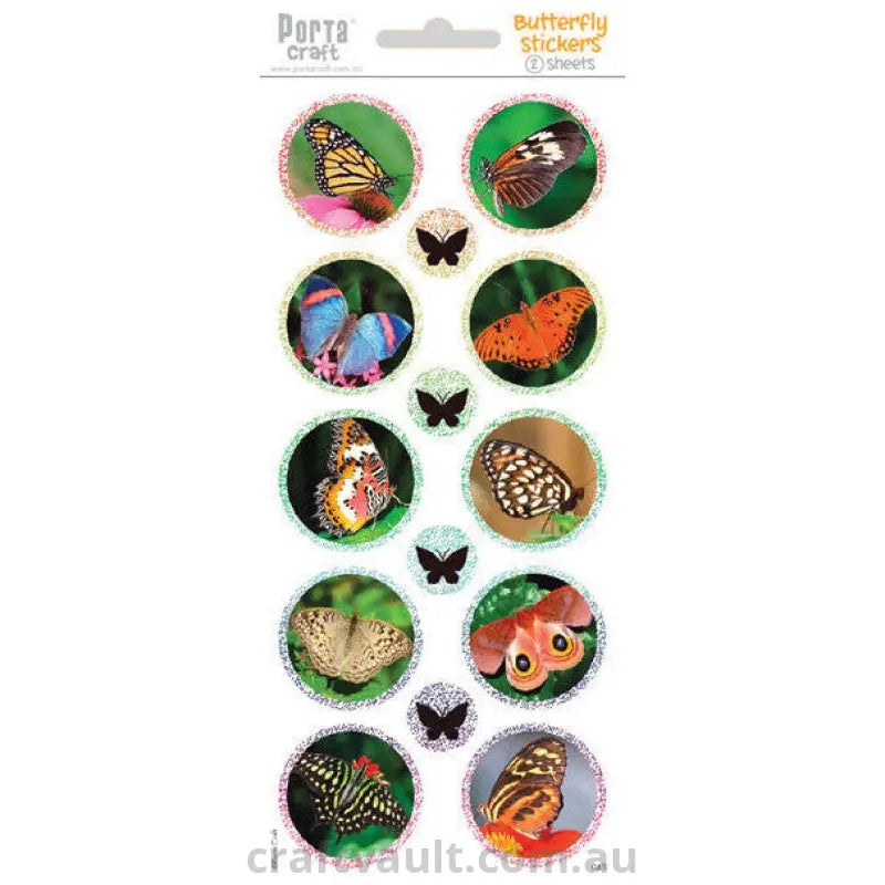 Sticker Sheets #4 Butterfly