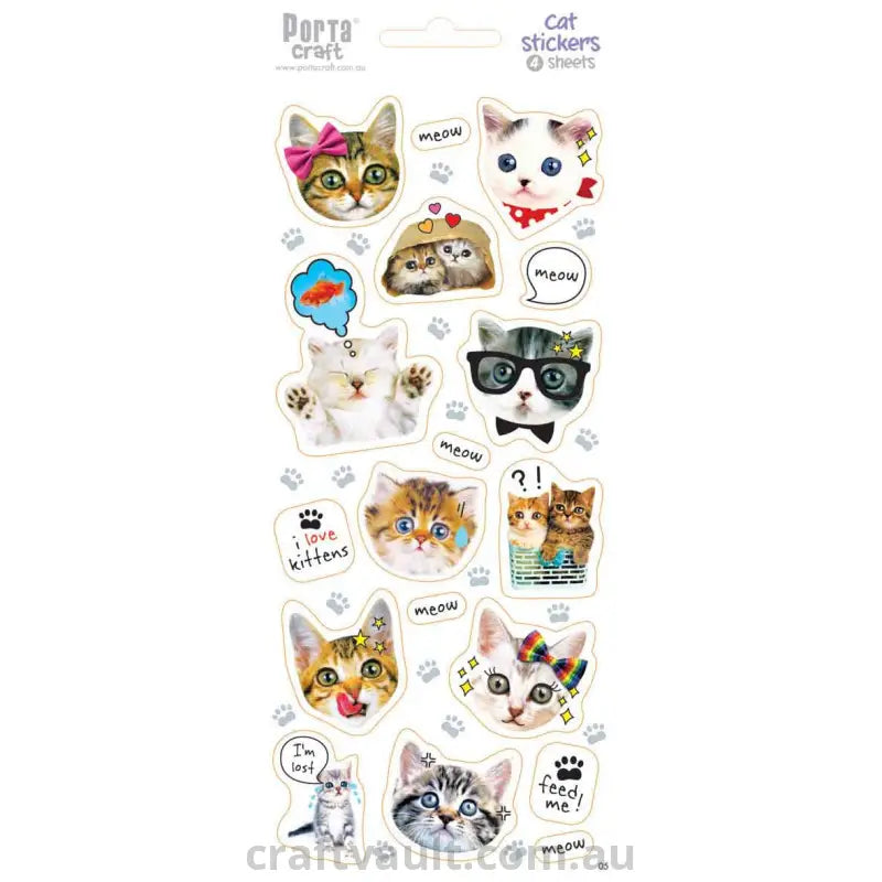 Sticker Sheets #5 Cat