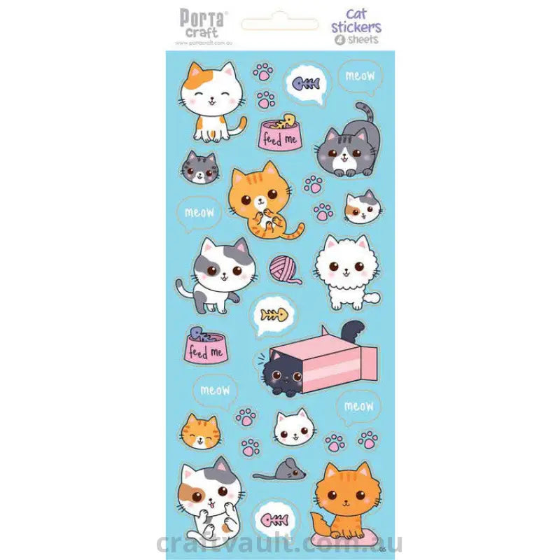 Sticker Sheets #5 Cat