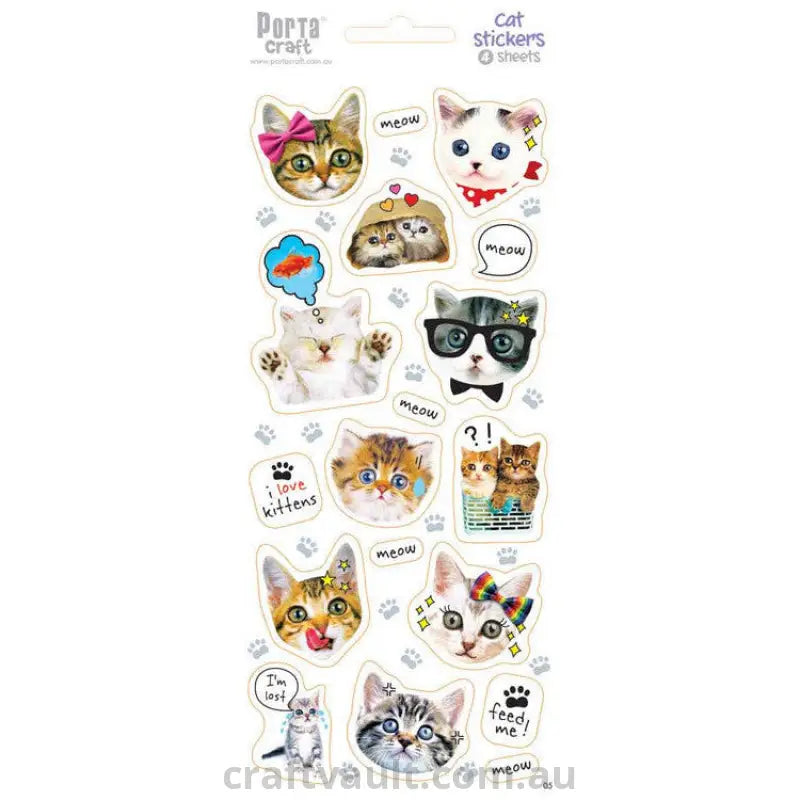 Sticker Sheets #5 Cat