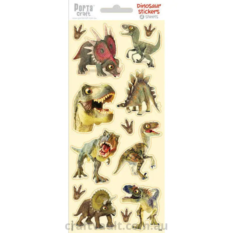 Sticker Sheets #6 Dinosaur
