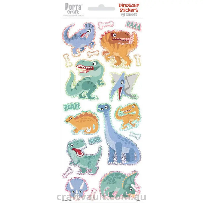 Sticker Sheets #6 Dinosaur