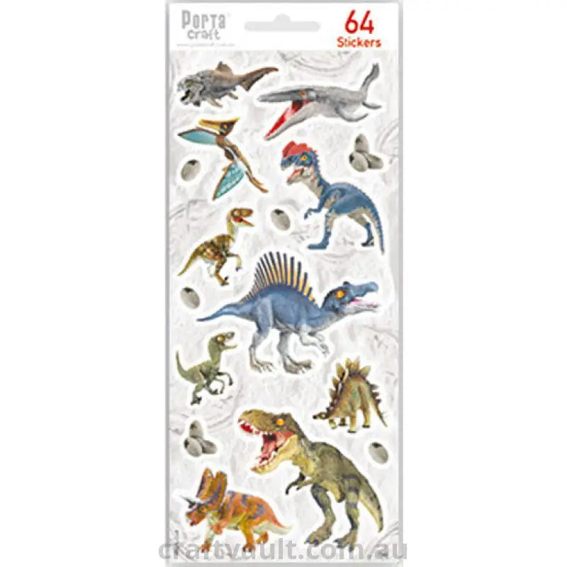 Sticker Sheets #6 Dinosaur
