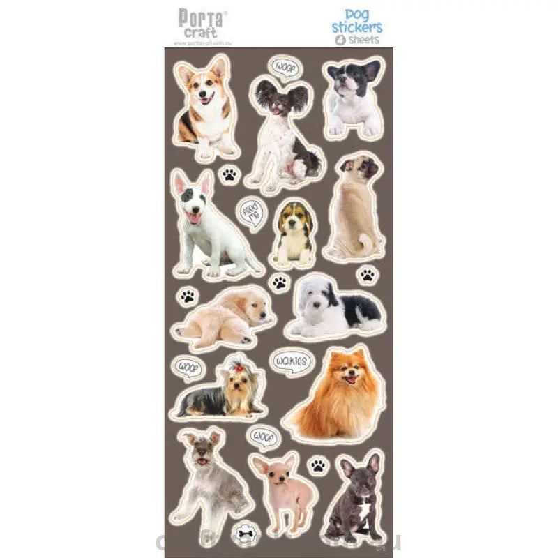 Sticker Sheets #7 Dog