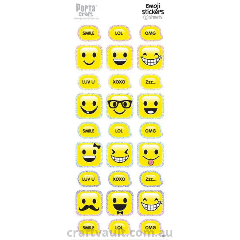 Sticker Sheets #8 Emoji