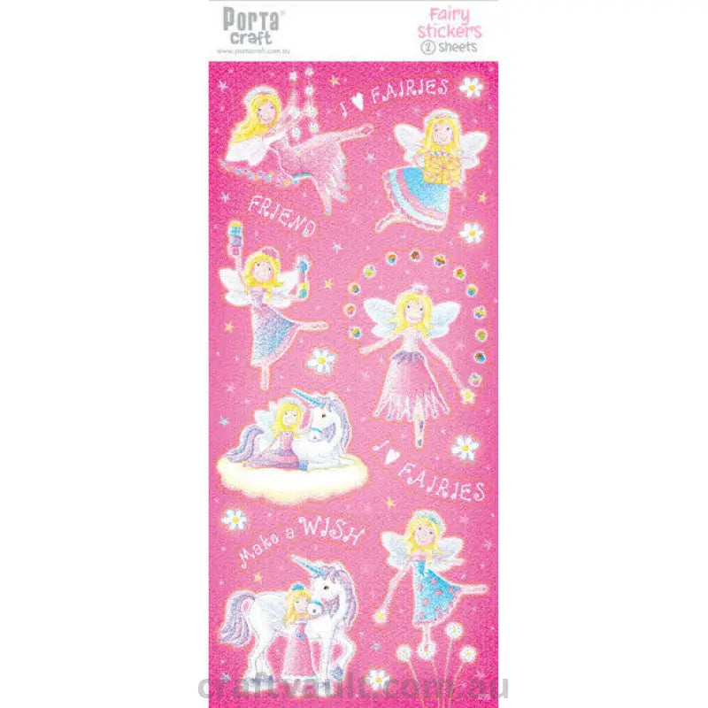 Sticker Sheets #9 Fairy