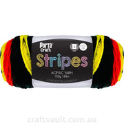 Stripes Acrylic Yarn 100g 188m 8ply Indigenous